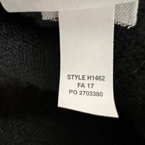 J Crew Womens Black Tie Front Boat Neck Sweater Wool Blend size Medium - Picture 11 of 12